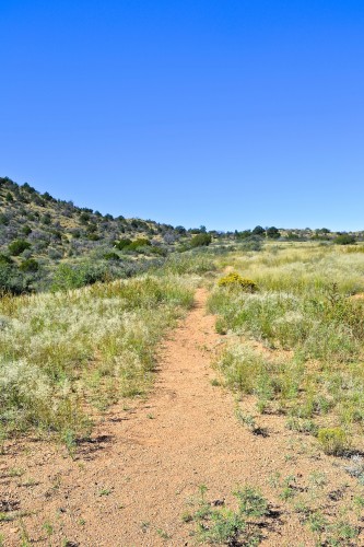 The Butterfield Mail Road, still imprinted in the landscape.