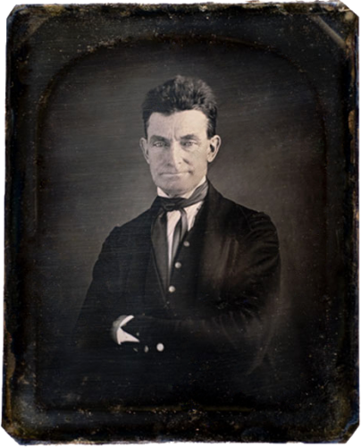 John Brown in 1846-47, daguerreotype by Augustus Washington
