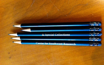 Pencils, Center for Southwest Research, University of New Mexico, Albuquerque. 