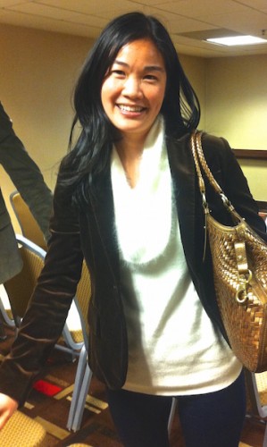 A bag that is both beautiful and large enough to hold a laptop?  Yes, please.